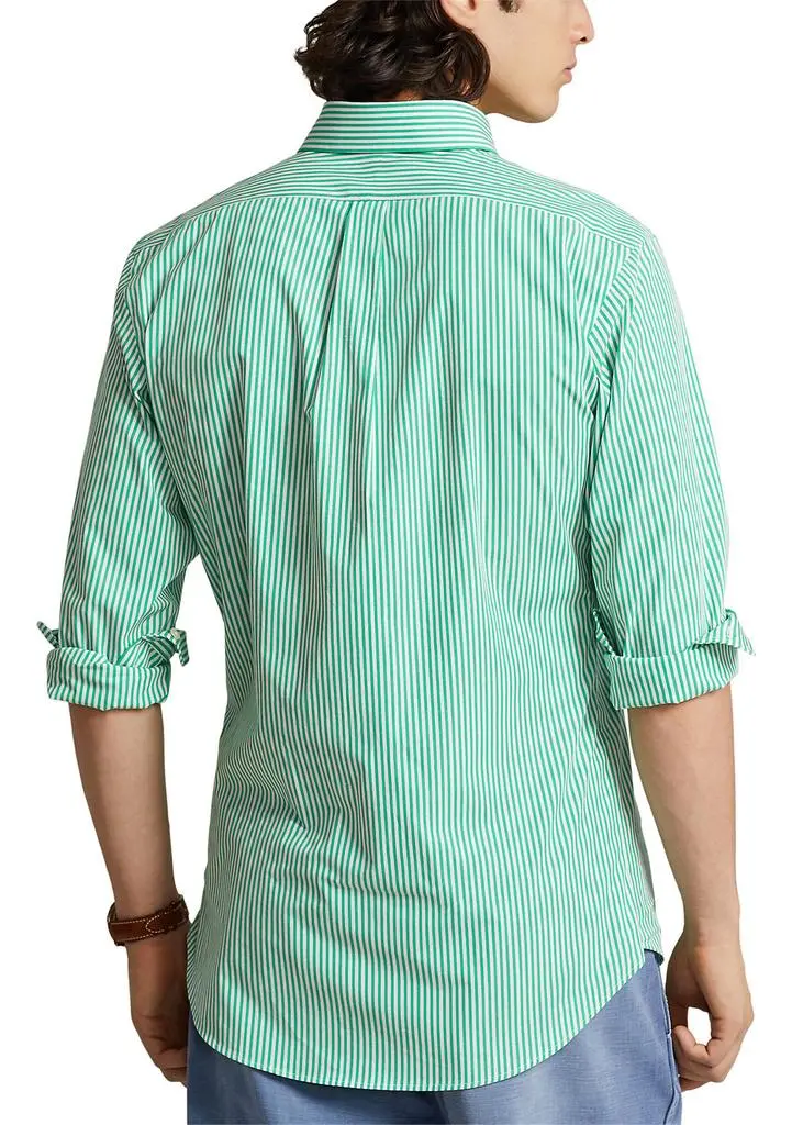 Ralph Lauren Classic Fit Striped Stretch Poplin Shirt 2