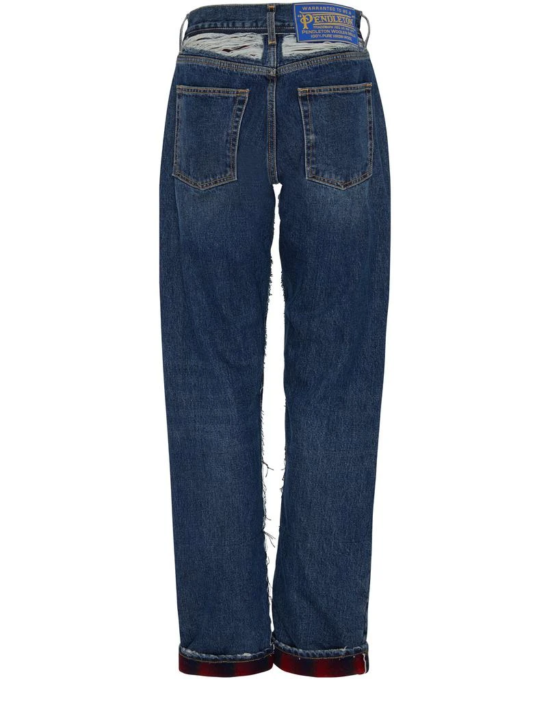 MAISON MARGIELA Pendleton yoke jeans 3
