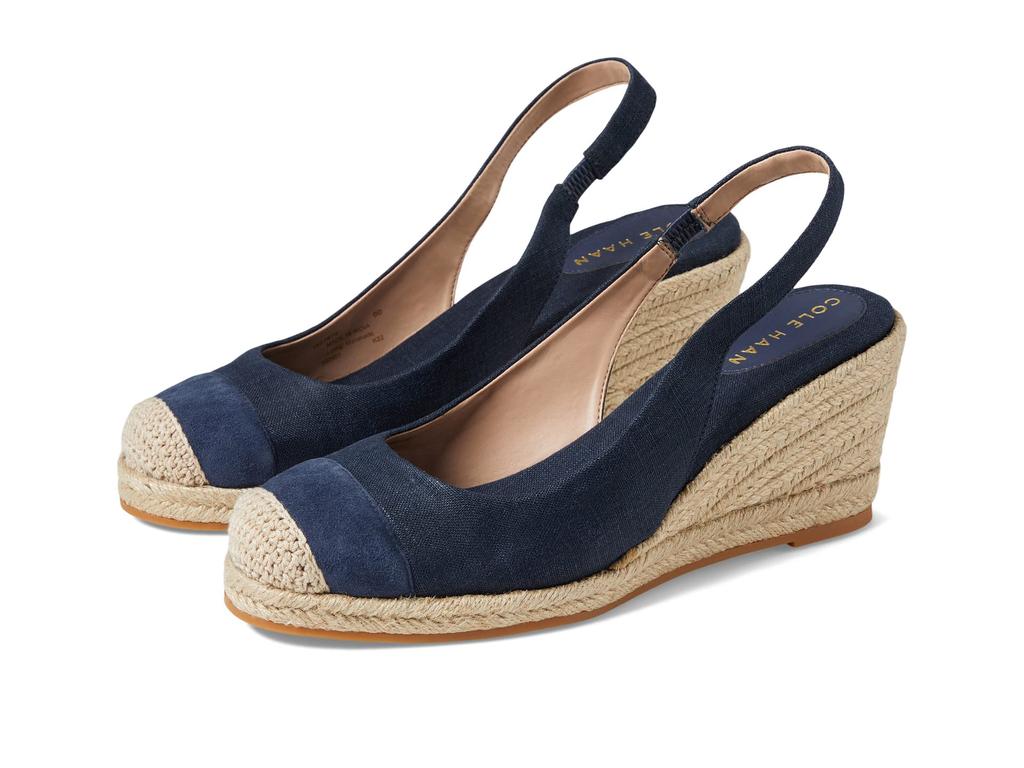 Cole Haan Cloudfeel Espadrille Wedge Slingback 80 mm