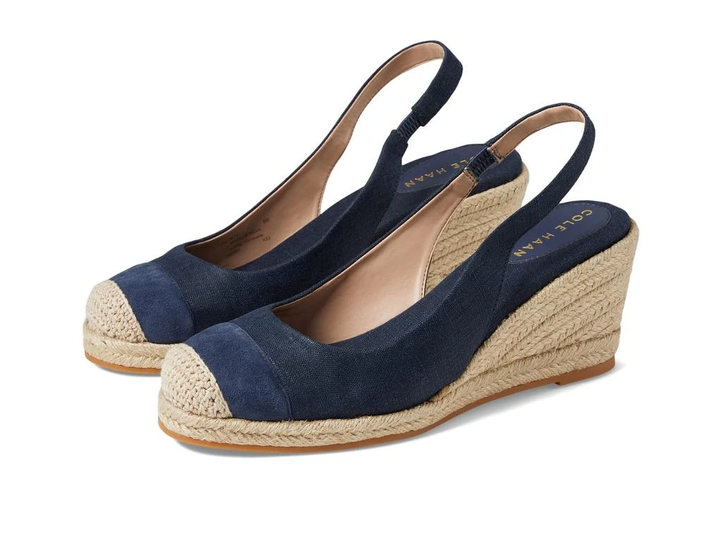 Cole Haan Cloudfeel Espadrille Wedge Slingback 80 mm 1