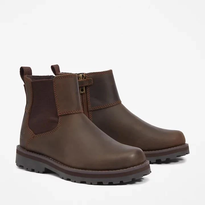 Timberland Courma Kid Chelsea Boot for Youth in Dark Brown 4