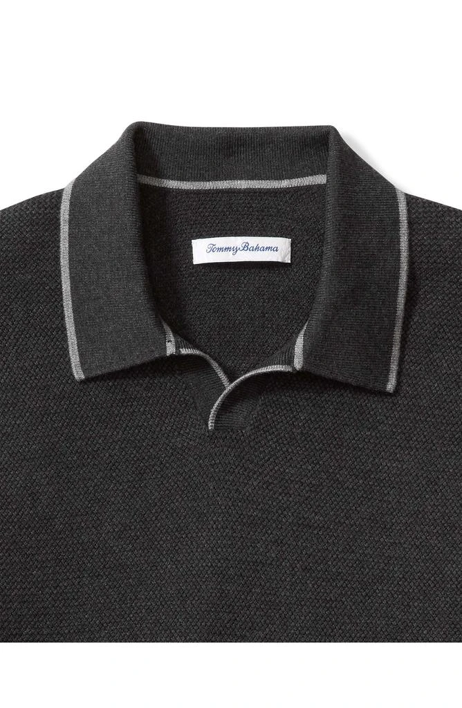 Tommy Bahama Long Point Tipped Long Sleeve Polo Sweater 2