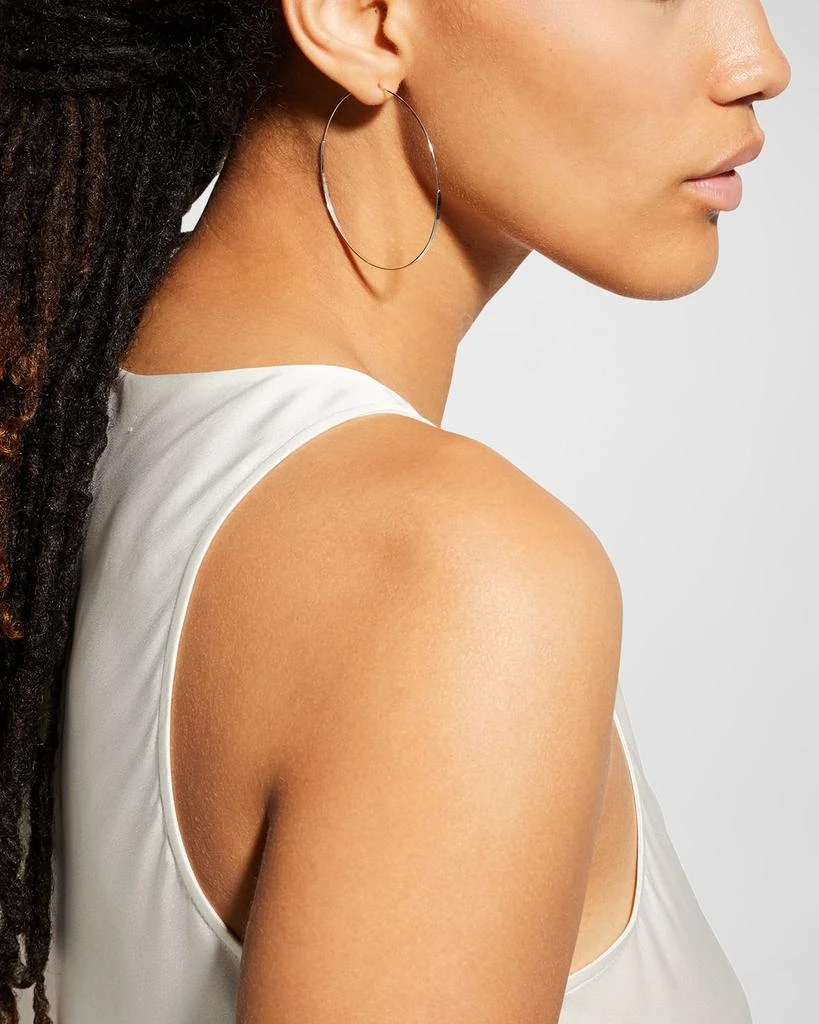 LANA Flat Magic 14K Gold Hoop Earrings 6