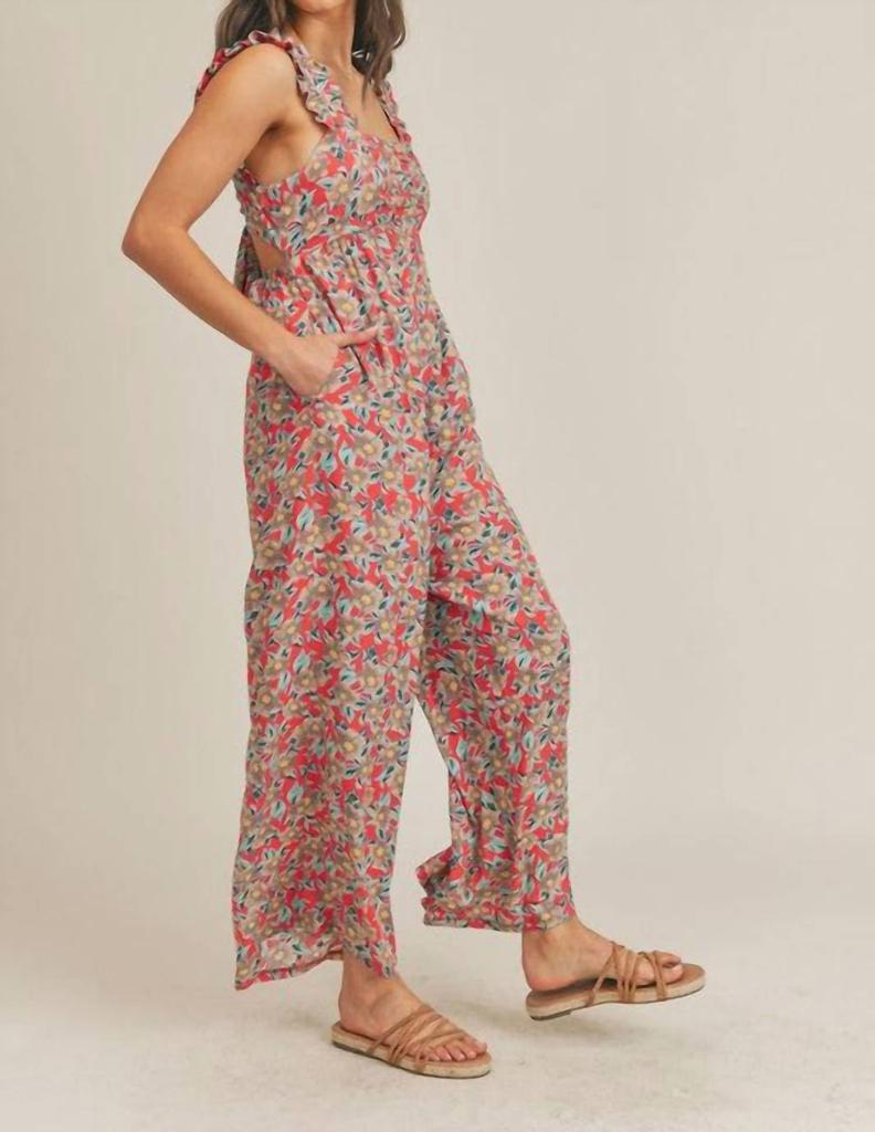 Merci Floral Jumpsuit