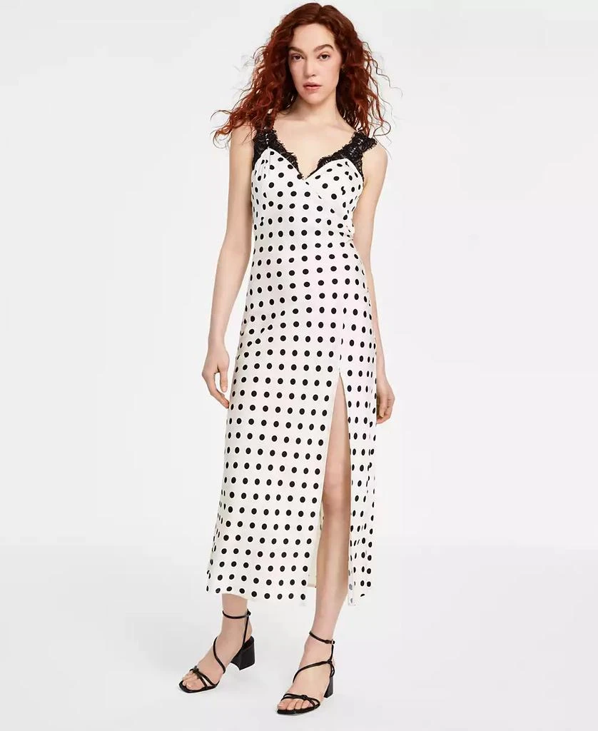 ASTR Women's Eirene Lace-Trim Maxi Dress 1