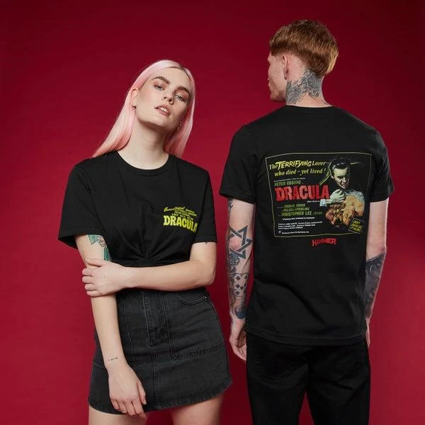 Original Hero Hammer Dracula 1 Unisex T-Shirt - Black 1