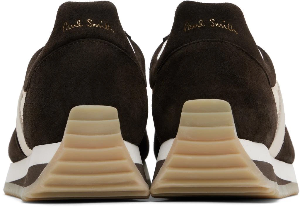 Paul Smith Brown & Beige Vignola Suede Sneakers 2