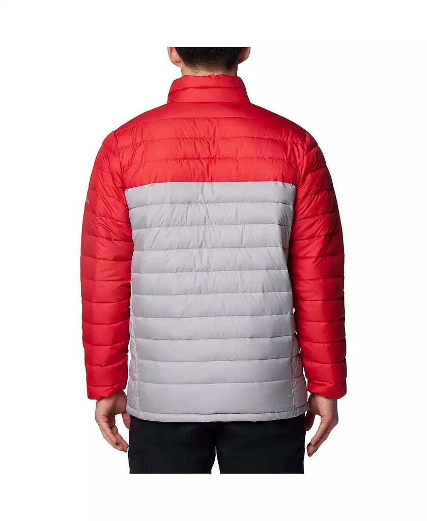 Columbia Men's Gray Ohio State Buckeyes Double Blitz Omni-Heat Infinity Insulated Full-Zip Jacket 3