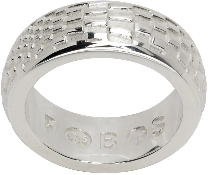 Pearls Before Swine Silver Ruln Ring 1