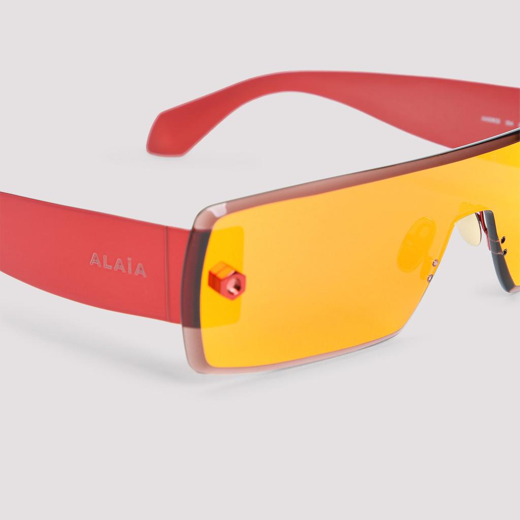 サングラス Alaia Shield Sunglasses In l ALAIA Shield Metal Sunglasses | Neiman Marcus