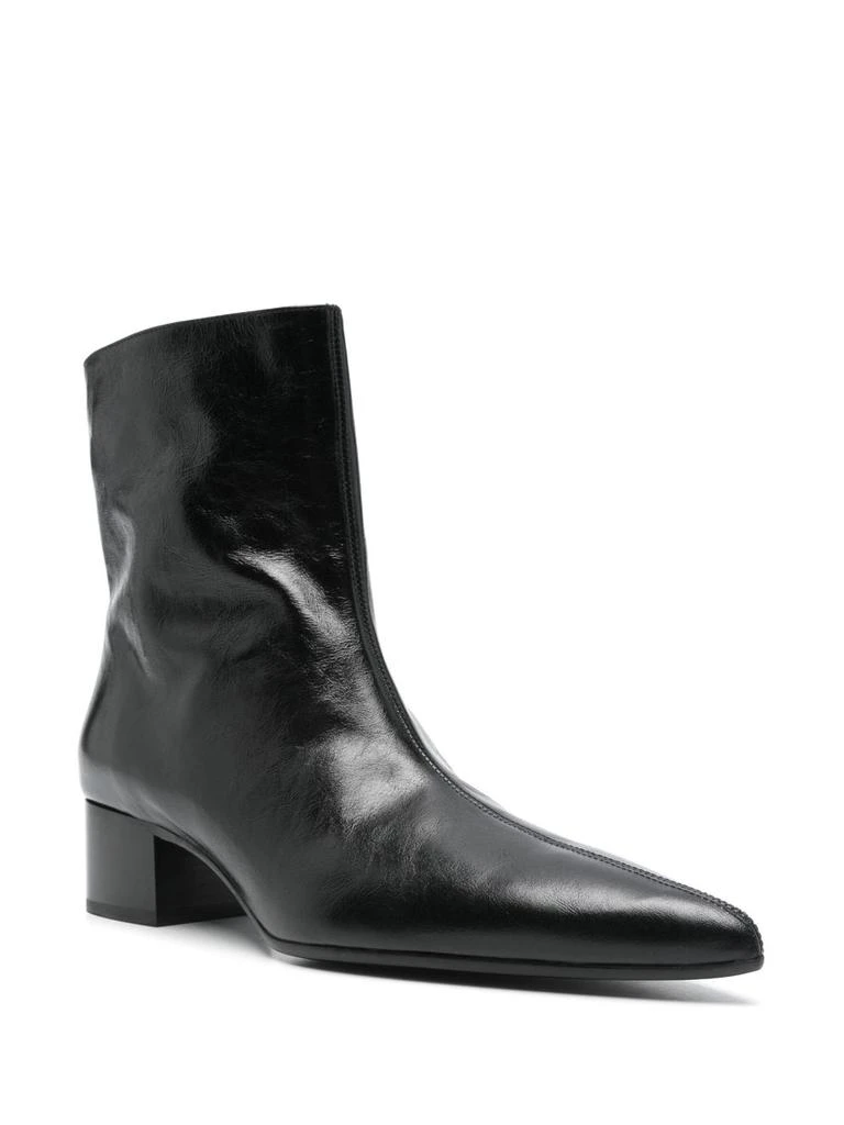 Khaite ANDEE LEATHER BOOTS 3