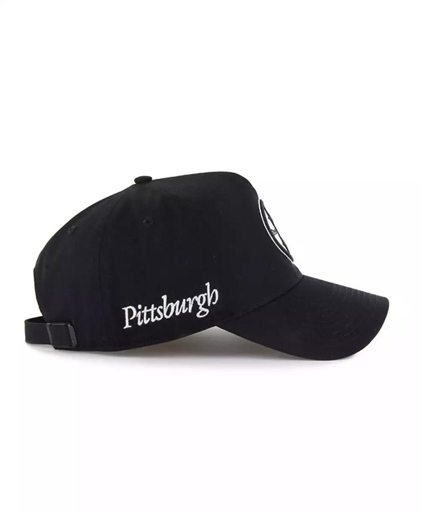 47 Brand Men's Black Pittsburgh Steelers Foundation Offside