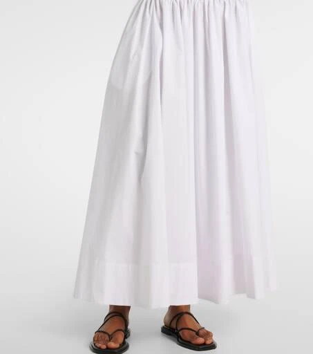 Staud Yamila gathered maxi dress 6