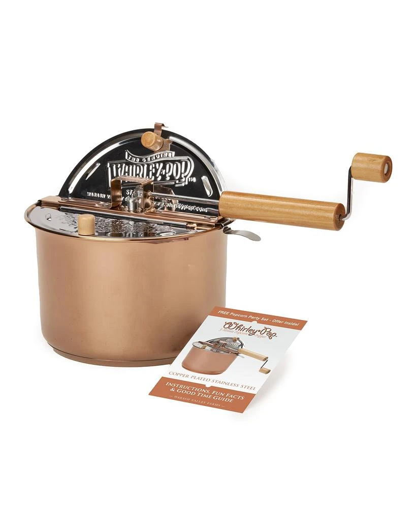 Wabash Valley Farms Copper-Plated Whirley-Pop & Hull-Less Butter Popcorn Collection 2