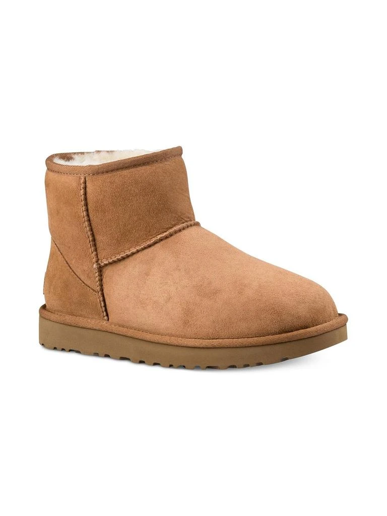 UGG Classic Mini II Womens Suede Cold Weather Shearling Boots 1