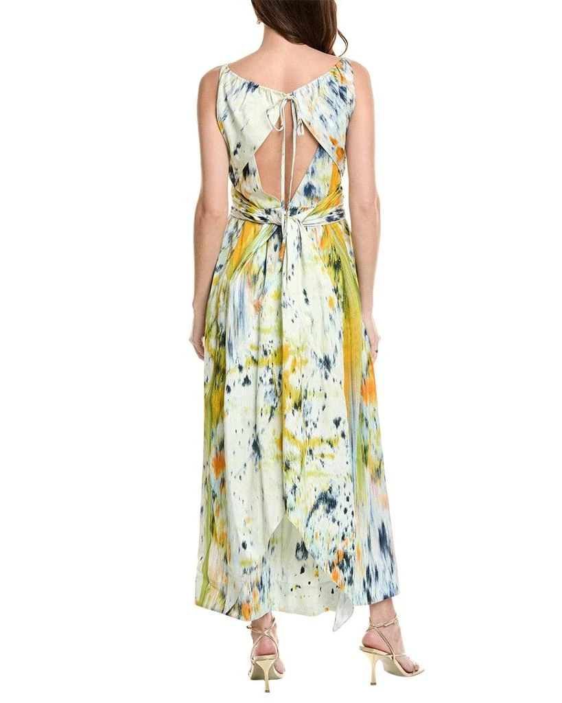 Halter Abstract Maxi Shirtdress  On Sale Now with Up to 71% Off | Discover  Exclusive Deals & Savings at BeyondStyle  Authentic Oscar de la Renta  women|clothing|dresses with Limited-Time Discounts, Free