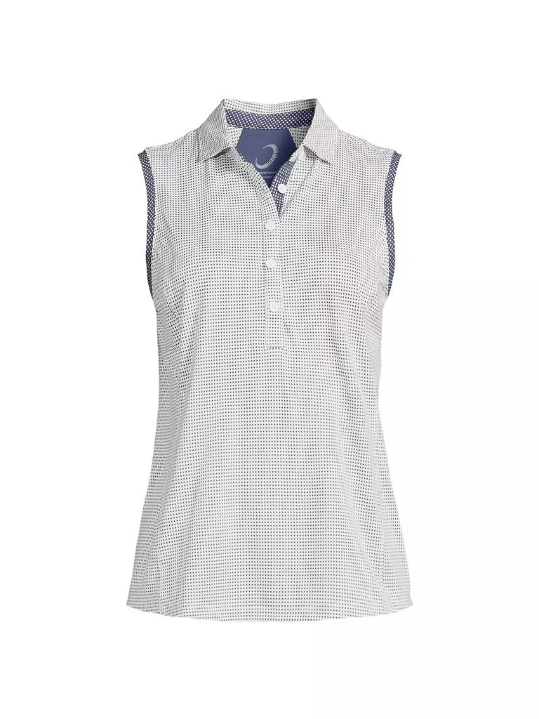 Zero Restriction Tae Sleeveless Polo Top 1