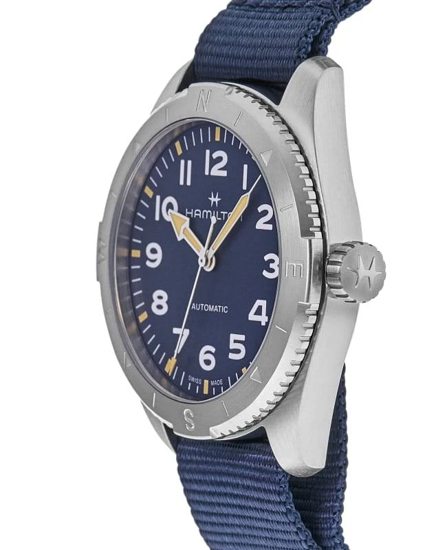Hamilton Hamilton Khaki Field Expedition Auto Blue Dial Fabric Strap Men's Watch H70315940 3