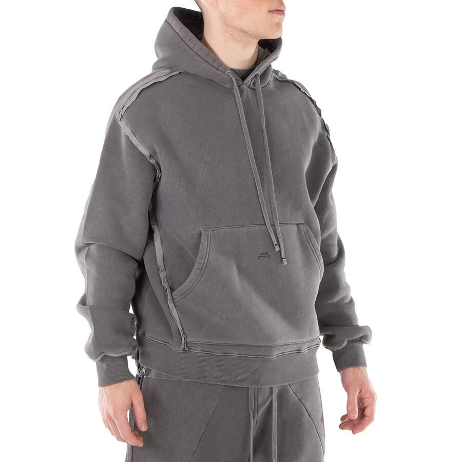 A-COLD-WALL* A Cold Wall Men's Black Facade Cotton Hoodie, Size Large 2