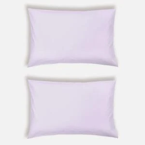 ïn home ïn home 200 Thread Count 100% Organic Cotton Pillowcase Pair - White 1