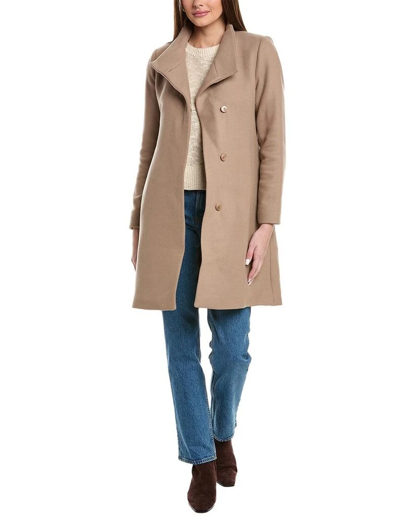 REISS Mia Mid-Length Wool-Blend Coat 1
