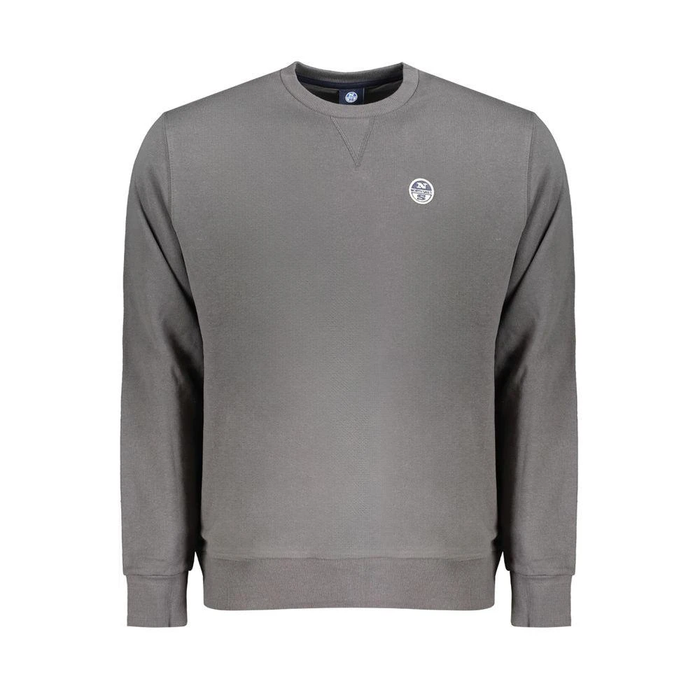 NORTH SAILS North Sails Brown Cotton Men Sweater 1