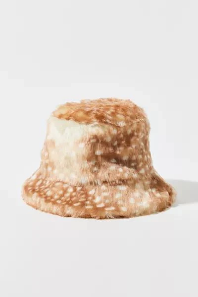 Urban Outfitters Fluffy Faux Fur Bucket Hat 2