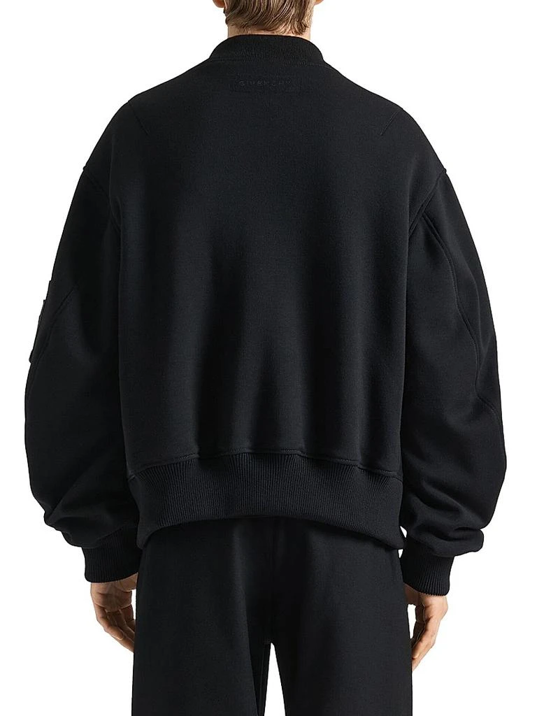 Givenchy Bomber in Nappa Leather and Wool 4