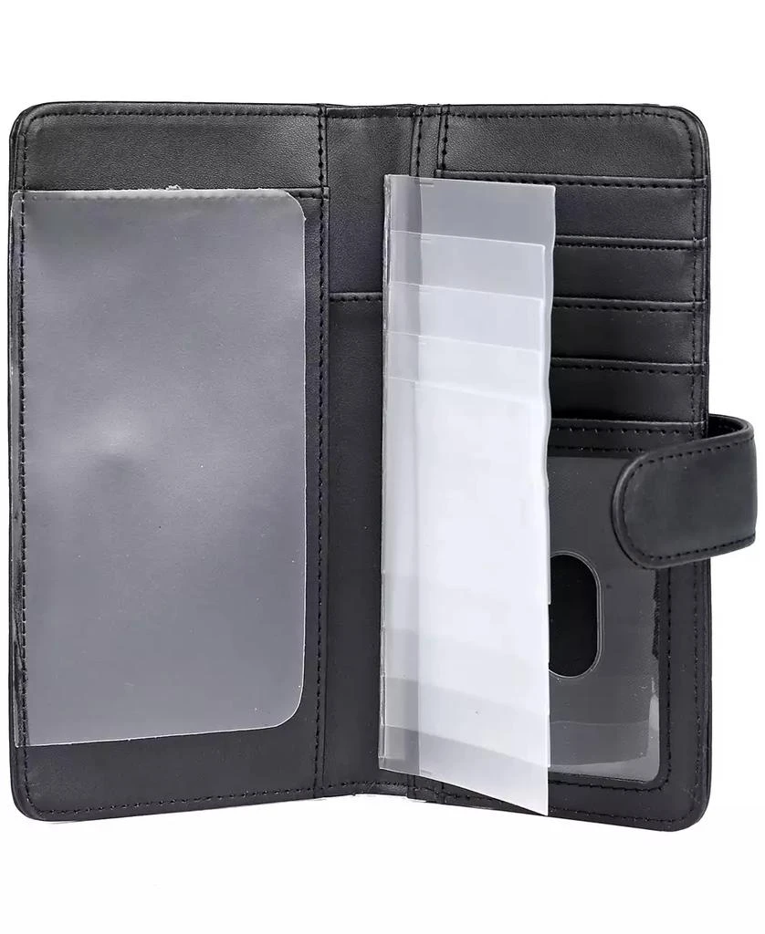 Julia Buxton Women's Heiress Pik-Me-Up Checkbook Keeper Wallet 2