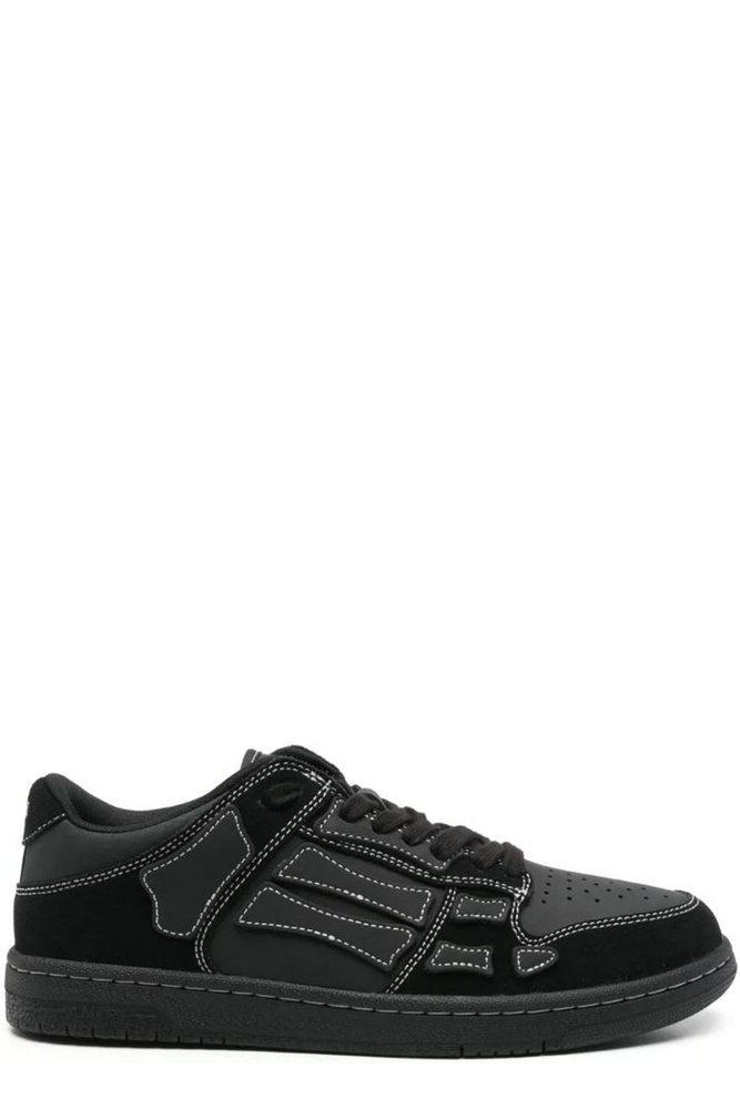 AMIRI Tow-tone Leather Bandana Skel Sneakers - Casual Shoes