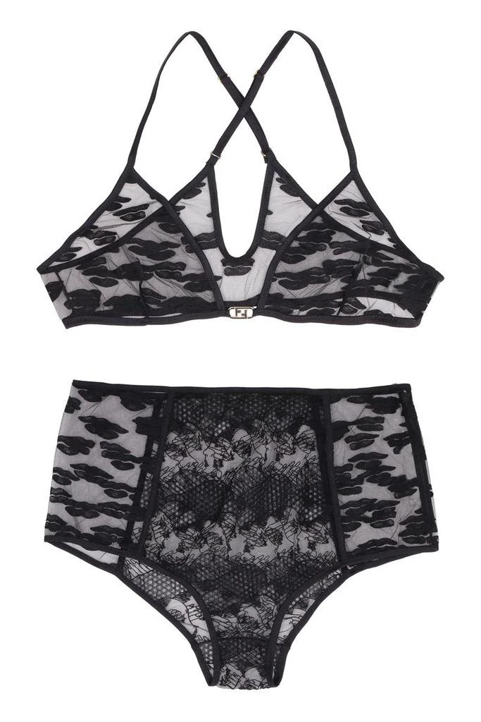 Fendi Fendi Lace Lingerie Set 1