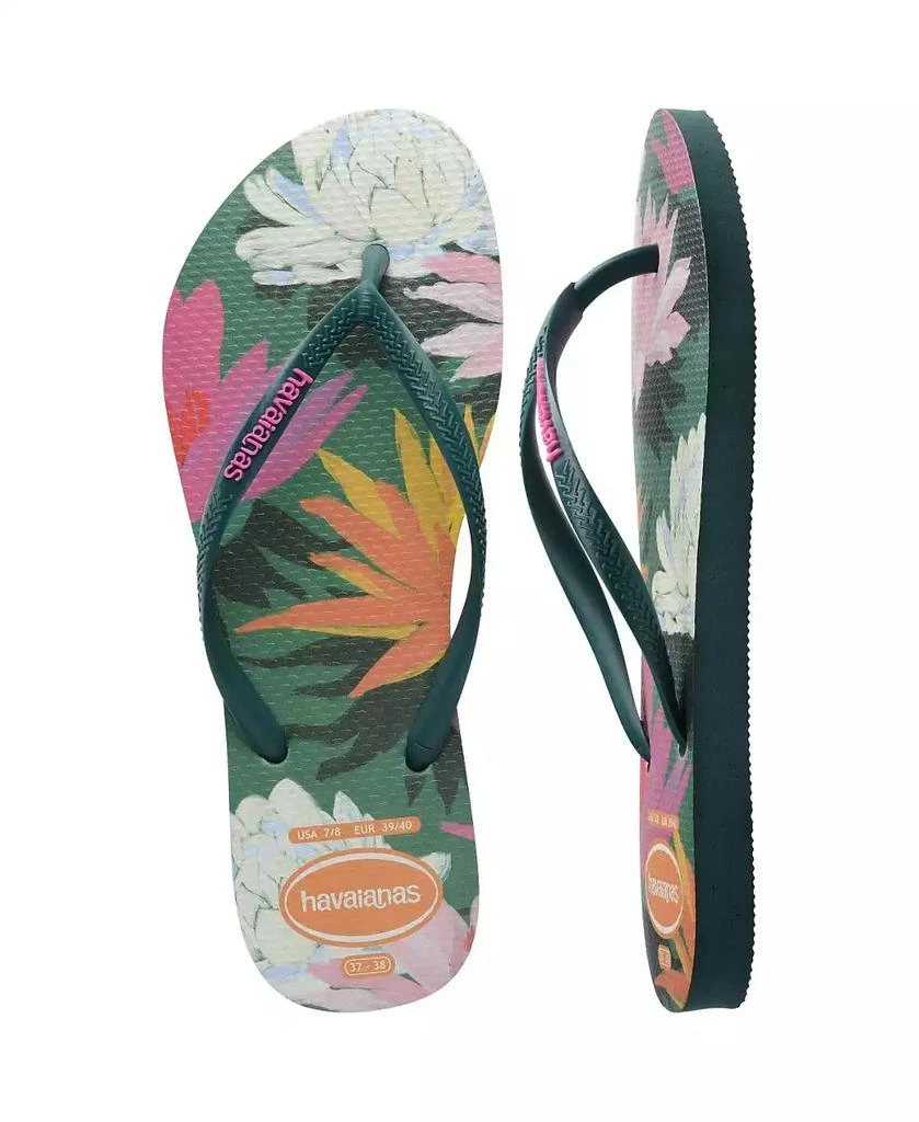 Havaianas Women's Slim Summer Slip On Sandals 4