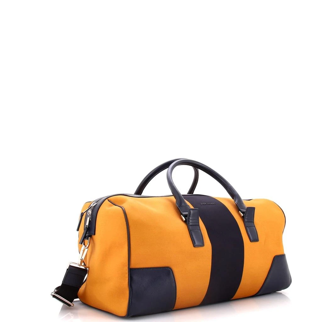 Dior Homme Convertible Duffle Bag Canvas and Leather Stripe Canvas and Leather Large 2