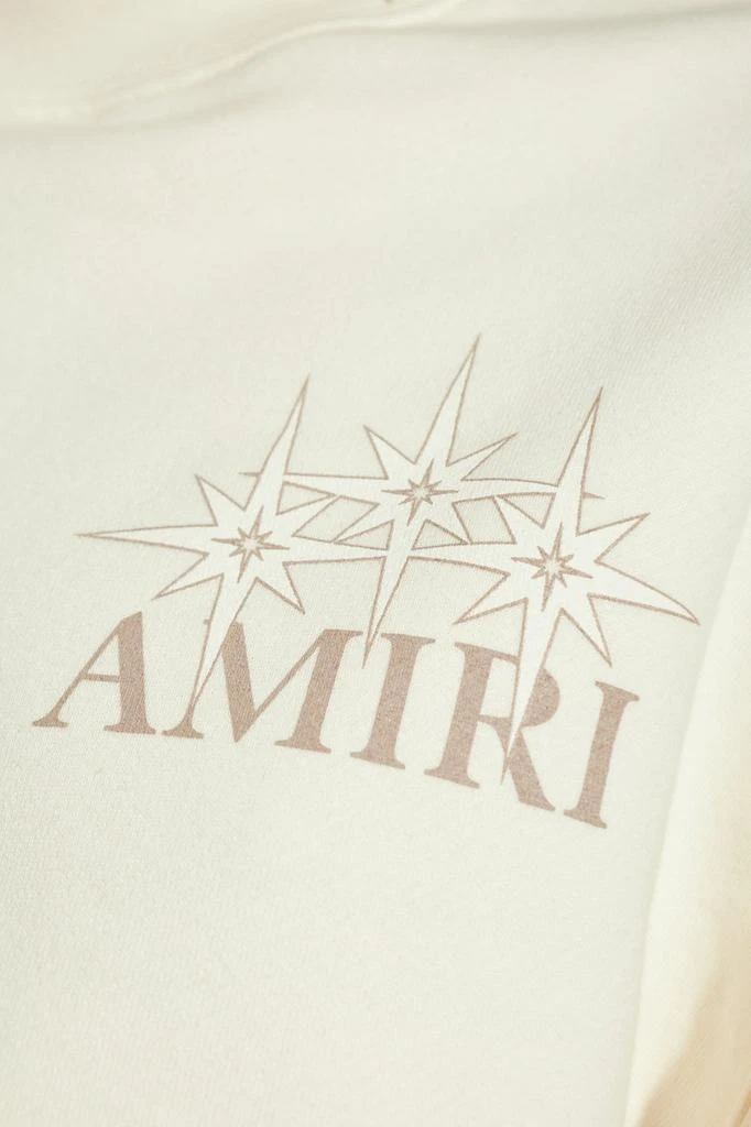 AMIRI Amiri Logo Printed Crewneck Sweatshirt 4