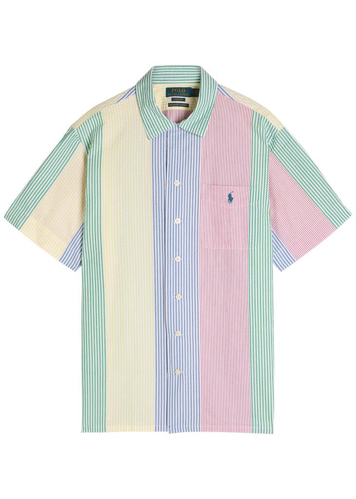 Ralph Lauren Striped seersucker cotton shirt