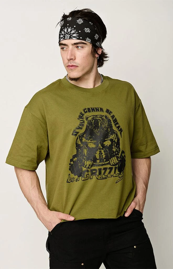 YIWO Beast Lift Cropped T-Shirt 3