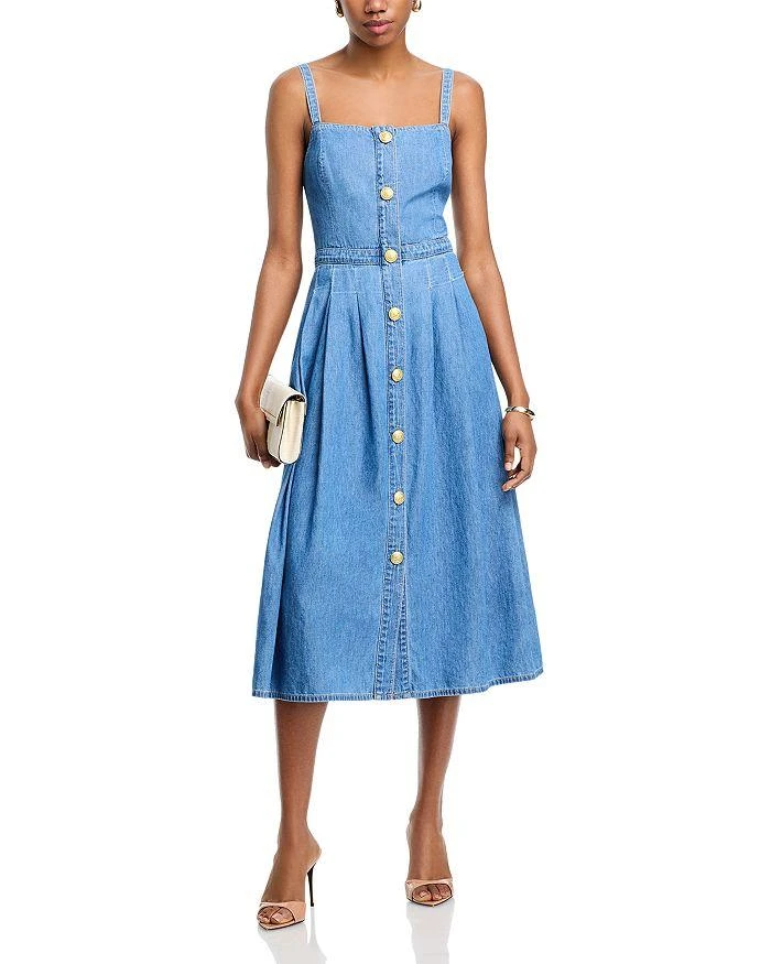 L'Agence Esmerelda Pinafore Midi Dress 3