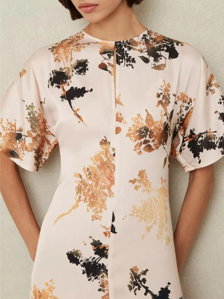 REISS Chrissy Floral Midi-Dress 4