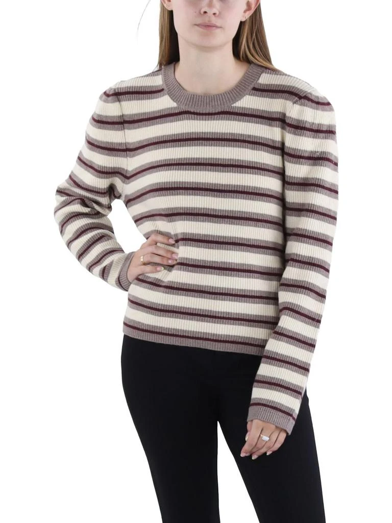 VIGOSS Womens Striped Mock Neck Pullover Sweater 4