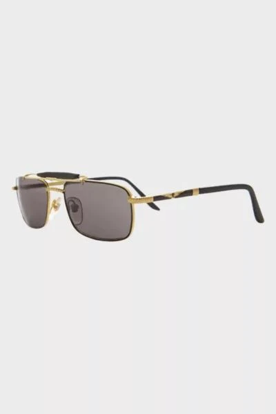 Sunglass Museum Vintage Kit Rectangle Aviator Sunglasses 2