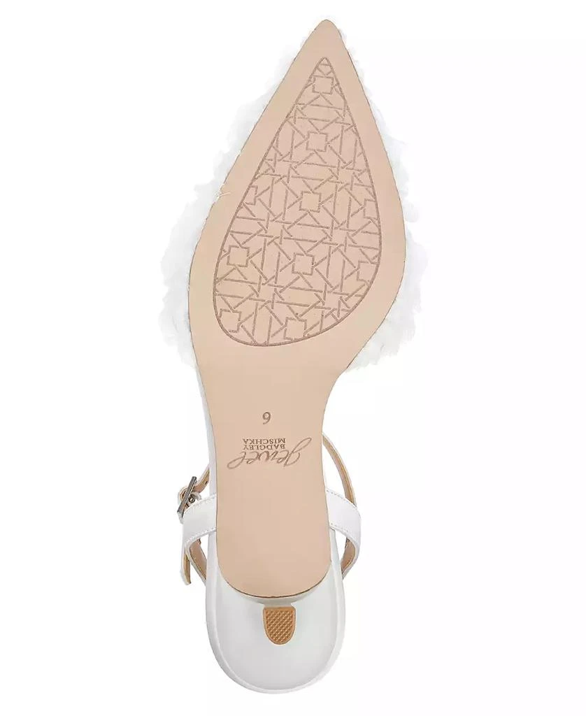 Badgley Mischka Women's Selene Kitten Heel Dress Pumps 5