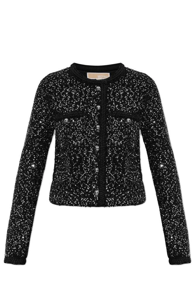 Michael Michael Kors Michael Michael Kors Sequin-Embellished Cardigan 1