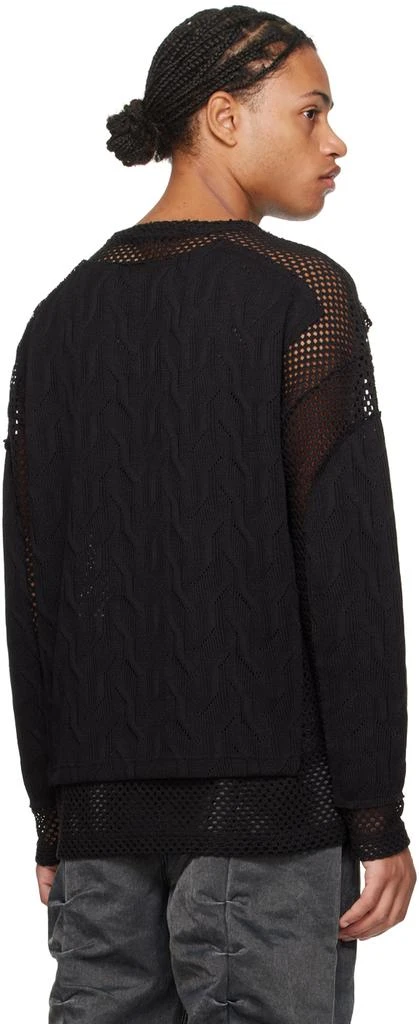 ANDERSSON BELL Black Layered Sweater 3