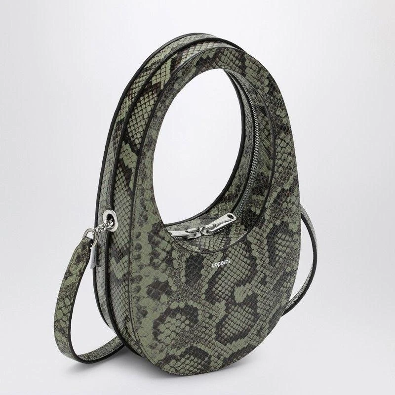 Coperni Coperni Snake Print Small Swipe Bag 3