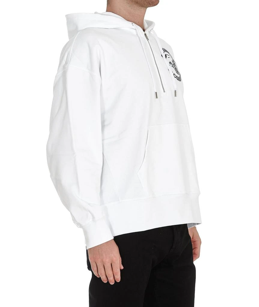 Alexander McQueen Alexander McQueen Skull Print Half-Zip Hoodie 3