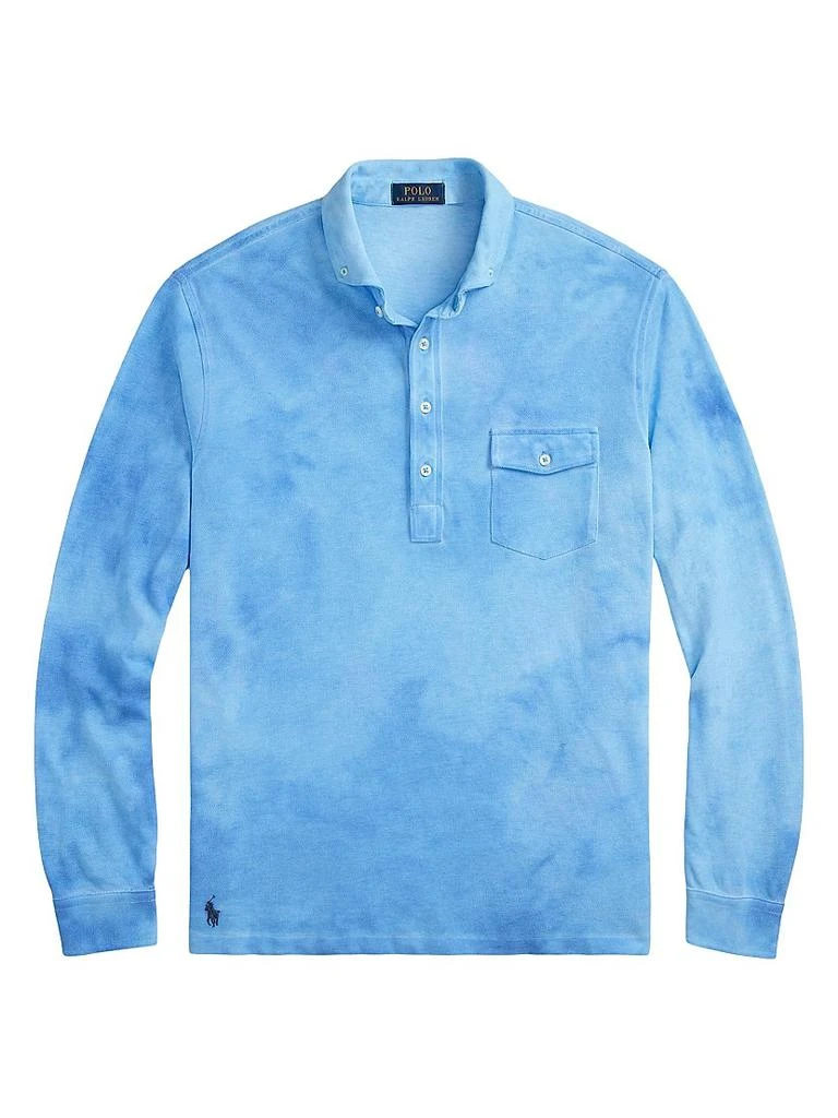 Ralph Lauren Garment-Dyed Mesh Polo Shirt 1