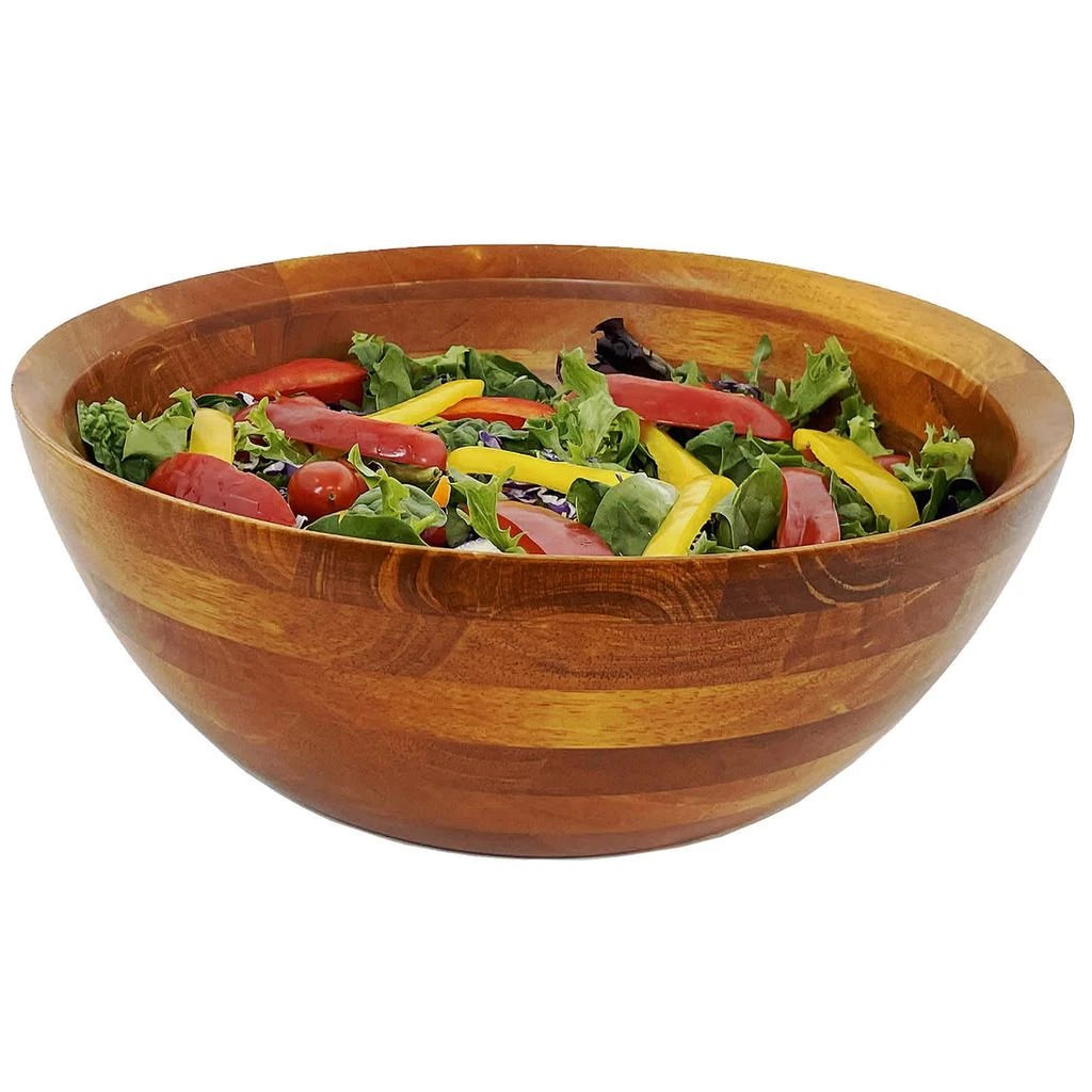 Frieling Rubberwood Conical Bowl, Large 5-Inch x 14-Inch Diameter 2