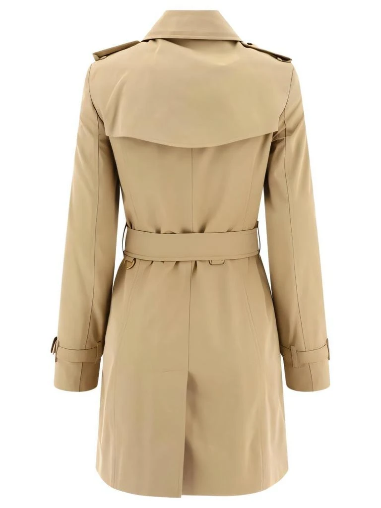 Burberry Double-Breasted Trench Coat with Belted Waist 2