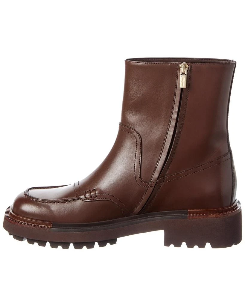 Salvatore Ferragamo Ferragamo Oreste Leather Bootie 2