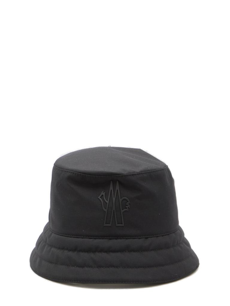 ハット MONCLER LOGO BUCKET HAT Moncler Moncler Grenoble Logo Printed Bucket Hat - Hats